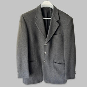 Boulevard Club Soft  Wool Cashmere Blend Blazer Made in Canada